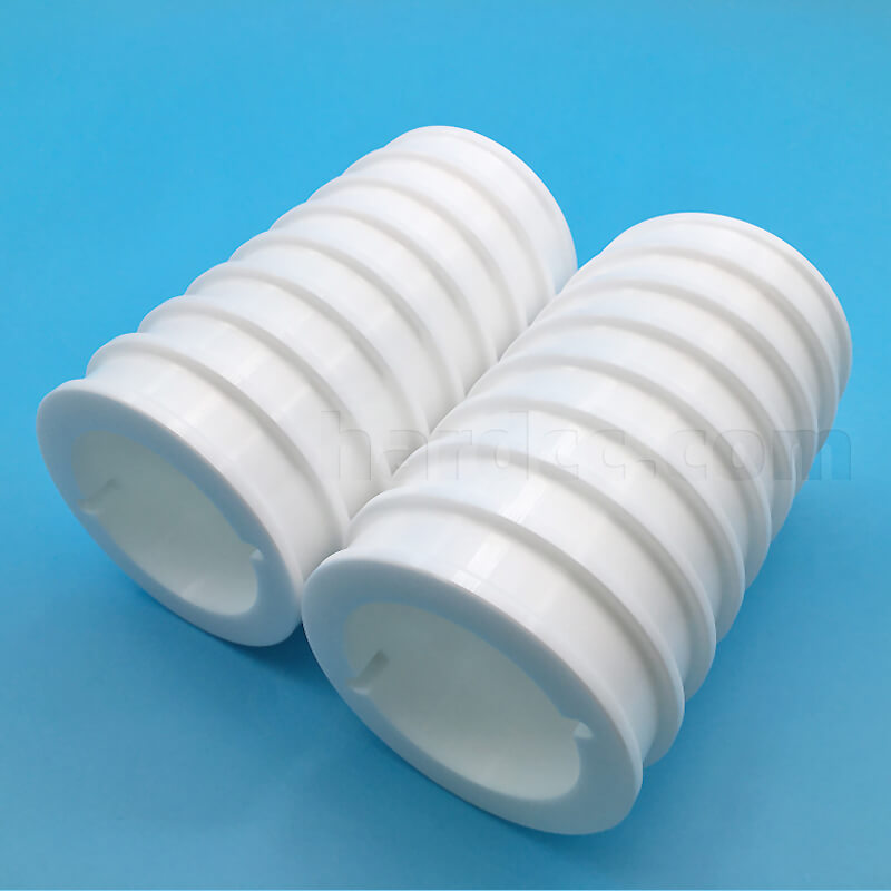 60mm口径氧化锆陶瓷波纹管