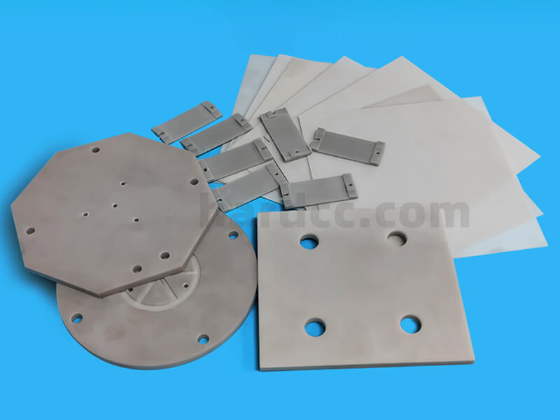 部分氮化铝陶瓷零件展示